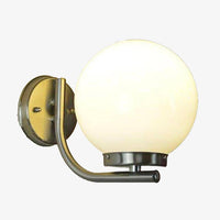 Applique murale argentée - Boule en verre Ball | Marco Lucetti