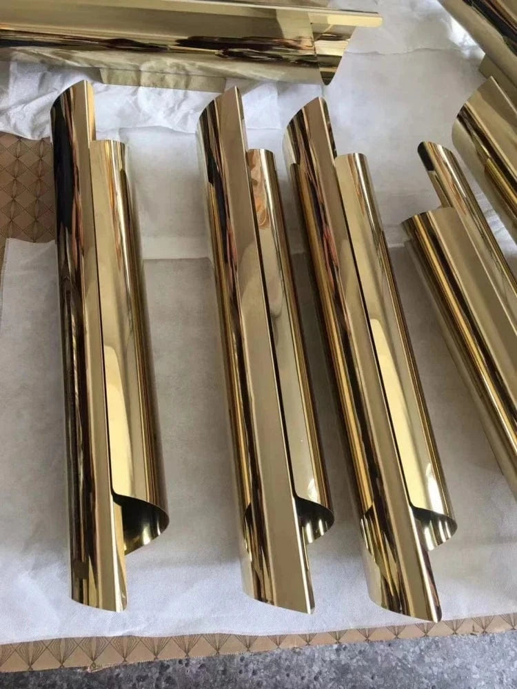 Applique murale Art Déco en acier inoxydable pour escaliers et allées | Marco Lucetti