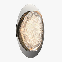 Applique murale en cristal platine luxury