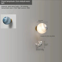 Applique Murale Astronaute Enfant 3D Lune | Marco Lucetti Style D 15CM