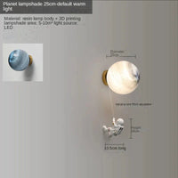 Applique Murale Astronaute Enfant 3D Lune | Marco Lucetti Style D 25CM