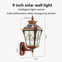 Applique murale solaire LED étanche