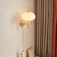 Applique murale Bauhaus moderne en verre pour chambre Loft: Blanc | Marco Lucetti