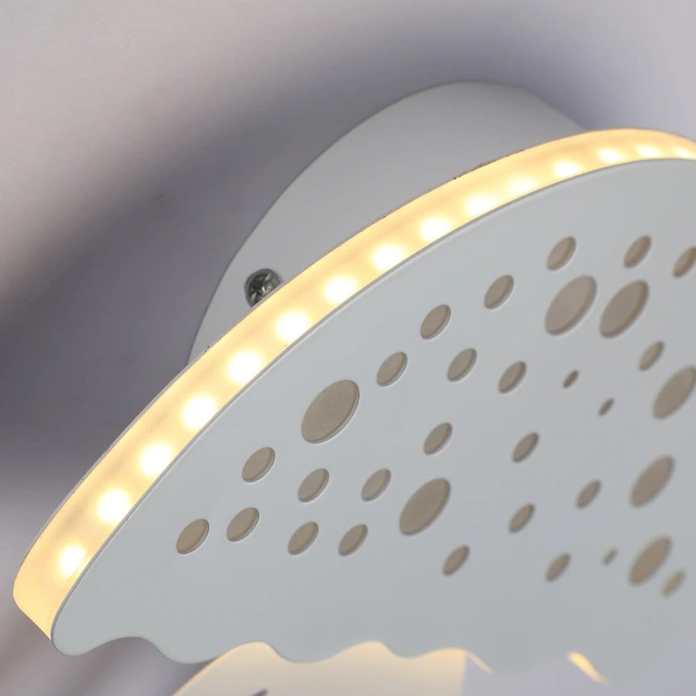 Applique murale blanche méduse LED | Marco Lucetti