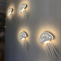Applique murale blanche méduse LED | Marco Lucetti