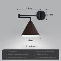 Applique murale bois design ajustable considérée minimaliste | Marco Lucetti D / Ampoule 5W