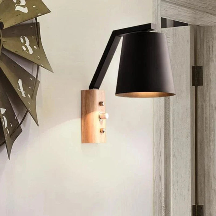 Applique Murale Bois LED & Métal | Marco Lucetti