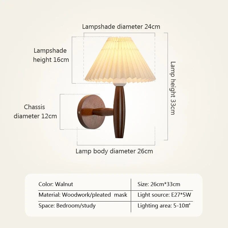 Applique murale : Bois Massif | Marco Lucetti B / Blanc chaud (2700-3500K)
