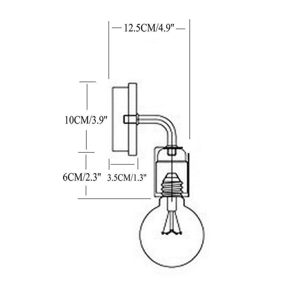 Applique murale Bois & Métal Minimaliste | Marco Lucetti