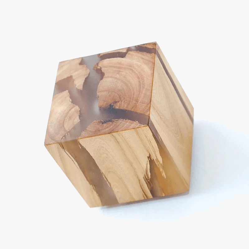 Applique Murale Bois & Résine Design | Marco Lucetti