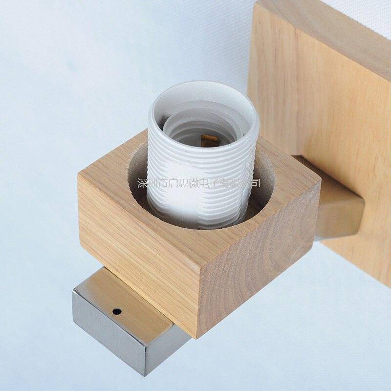 Applique murale bois & verre pyramidale | Marco Lucetti