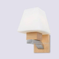 Applique murale bois & verre pyramidale | Marco Lucetti