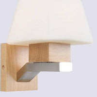 Applique murale bois & verre pyramidale | Marco Lucetti