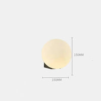 Applique murale boule Creativ'Boule | Marco Lucetti Noir / Blanc chaud (2700-3500K)