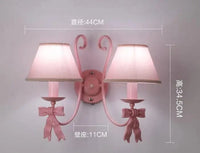 Applique murale Bowknot pour une douce ambiance dans la chambre d'enfant | Marco Lucetti Mur 2 lumières