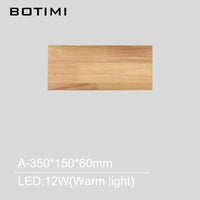 Applique murale carrée en bois naturel - Édition Prestige | Marco Lucetti A-Lumière chaude