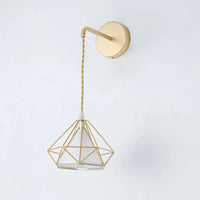 Applique murale chambre lampe de chevet nordique moderne  | Marco Lucetti Or