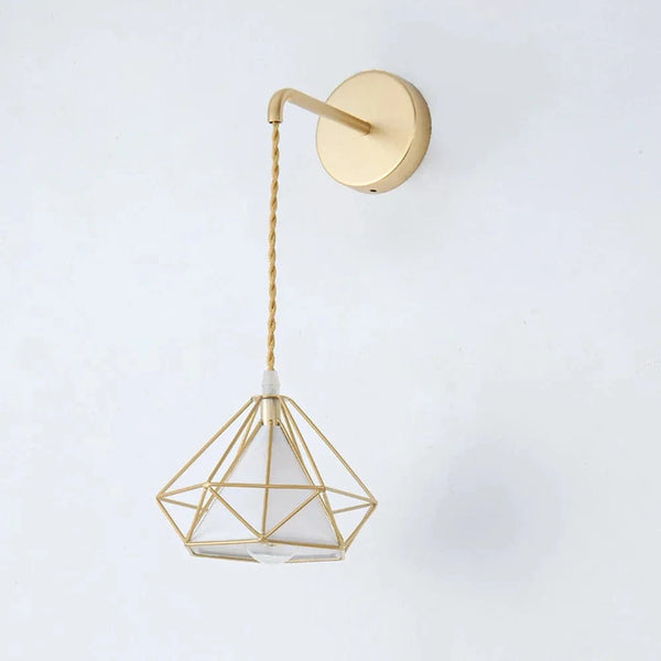 Applique murale chambre lampe de chevet nordique moderne  | Marco Lucetti Or