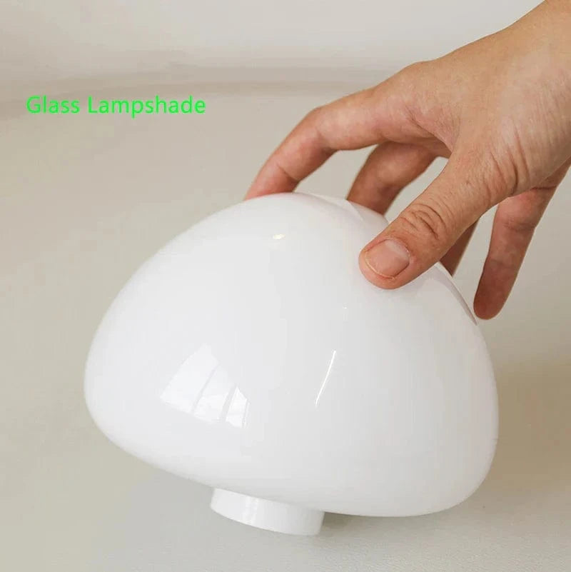 Applique murale Champignon en verre blanc pour déco maison | Marco Lucetti