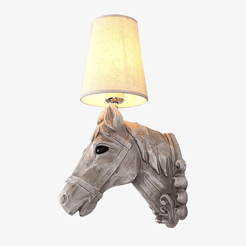 Applique murale Cheval - Éclairage élégant | Marco Lucetti