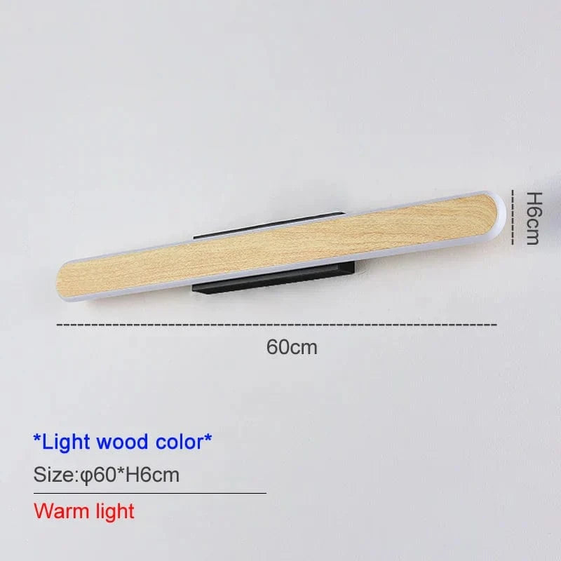 Applique murale chic pour votre chambre | Marco Lucetti Lightwood-60LEDchaud