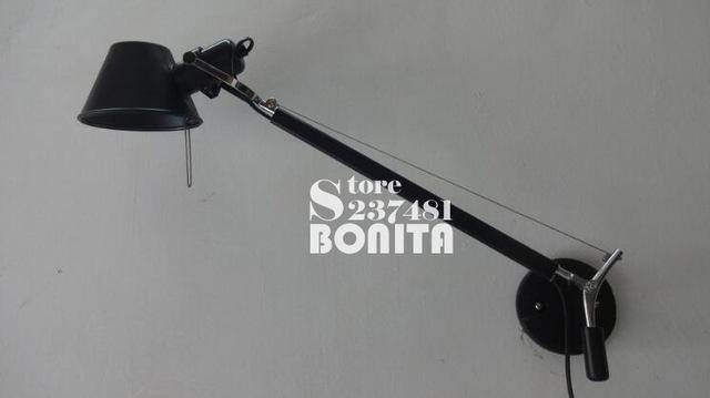 Applique murale Chromé avec Bras Articulé Pliable | Marco Lucetti