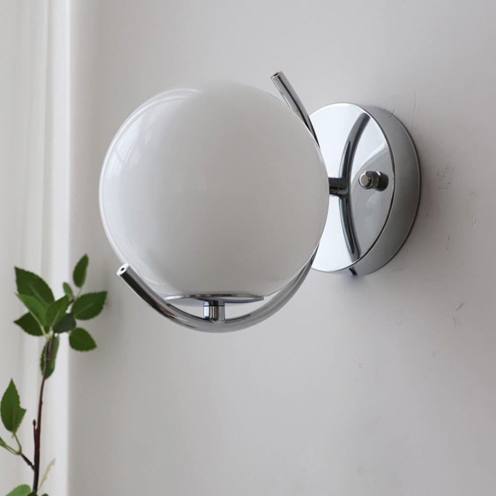 Applique murale Chromé Moderne "Feroe" | Marco Lucetti B / Chaude