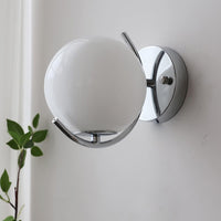 Applique murale Chromé Moderne "Feroe" | Marco Lucetti B / Chaude