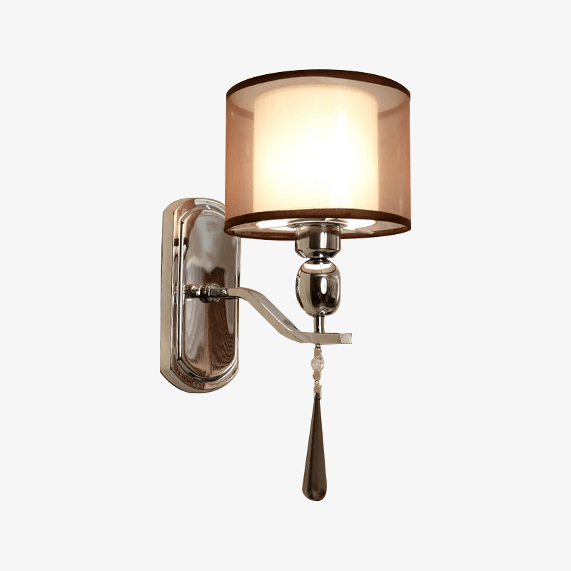 Applique murale chromée rétro | Marco Lucetti