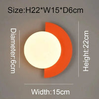 Applique murale Coloré Design | Marco Lucetti Orange