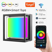 Applique murale connectée d'extérieur, contrôle vocal avec Alexa et Google | Marco Lucetti