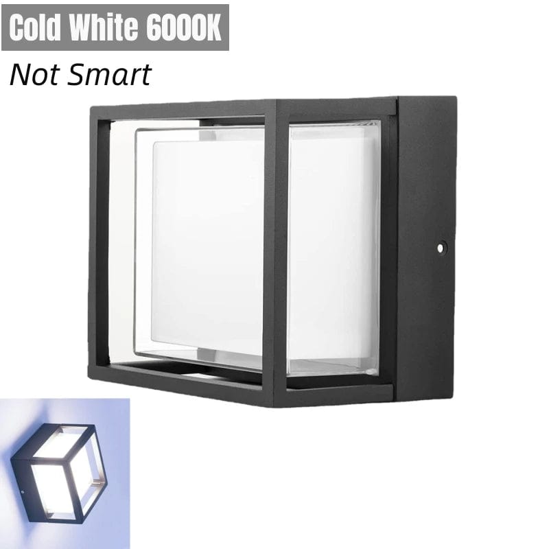 Applique murale connectée d'extérieur, contrôle vocal avec Alexa et Google | Marco Lucetti