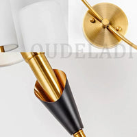 Applique murale contemporaine avec abat-jour en tissu | Marco Lucetti