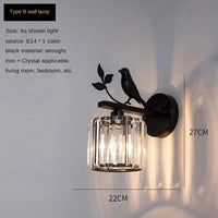 Applique murale contemporaine en cristal | Marco Lucetti Noir / Blanc chaud (2700-3500K)