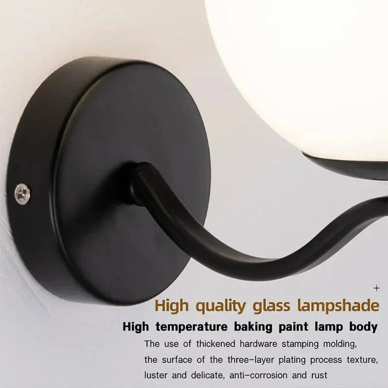 Applique murale contemporaine en métal et verre | Marco Lucetti