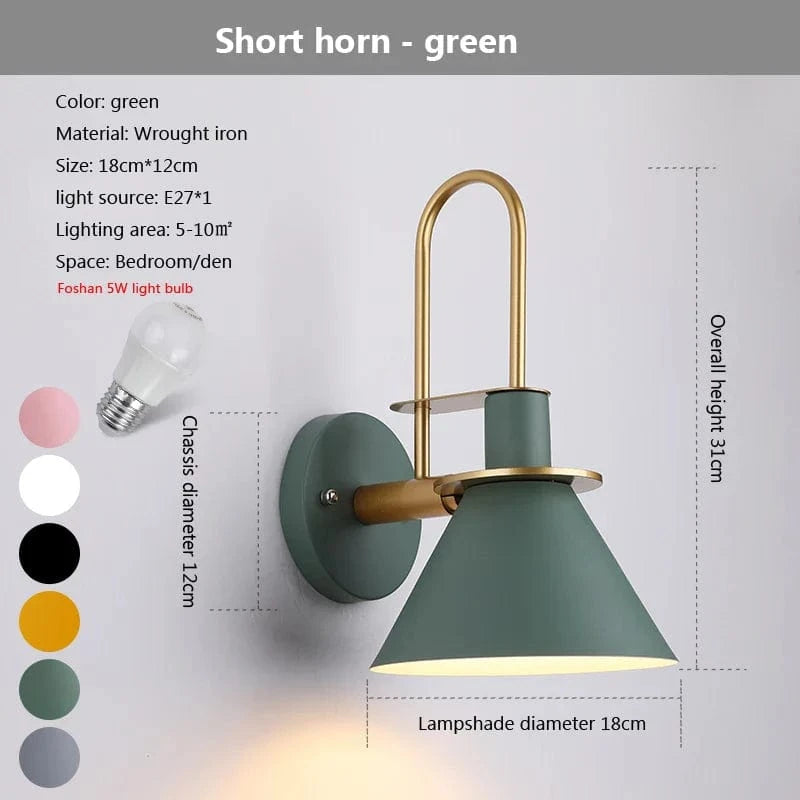 Applique Murale Corne Macaron - Déco Intérieure pour Bars et Restaurants | Marco Lucetti E