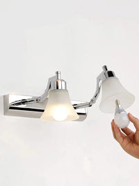 Applique Murale Cosmétique Miroir LED Européenne, Parfait pour le Maquillage - Vanity Chrome | Marco Lucetti