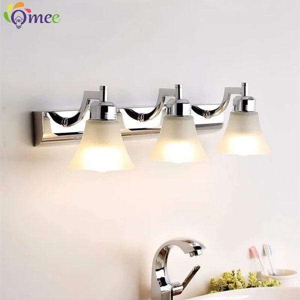Applique Murale Cosmétique Miroir LED Européenne, Parfait pour le Maquillage - Vanity Chrome | Marco Lucetti