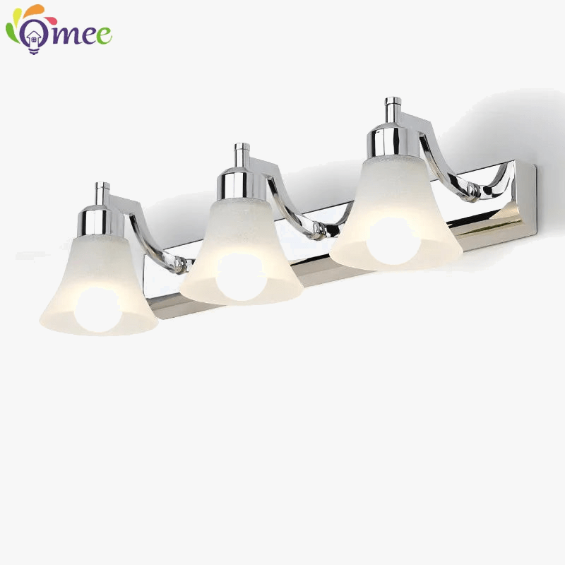 Applique Murale Cosmétique Miroir LED Européenne, Parfait pour le Maquillage - Vanity Chrome | Marco Lucetti