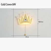 Applique murale couronne rose gold pour enfants | Marco Lucetti