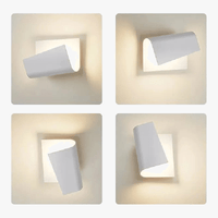 Applique murale créative nordique minimaliste - 7W 220V - 360° | Marco Lucetti