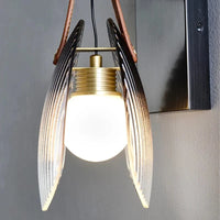 Applique murale créative perle coquille pour chambre chevet salon fond décoration couloir | Marco Lucetti