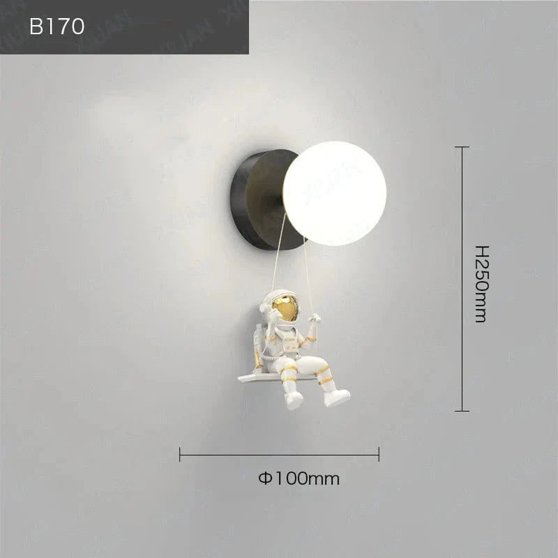 Applique Murale Créative pour Chambre d'Enfant - Déco Moderne. | Marco Lucetti B170 / 3 Température de couleur