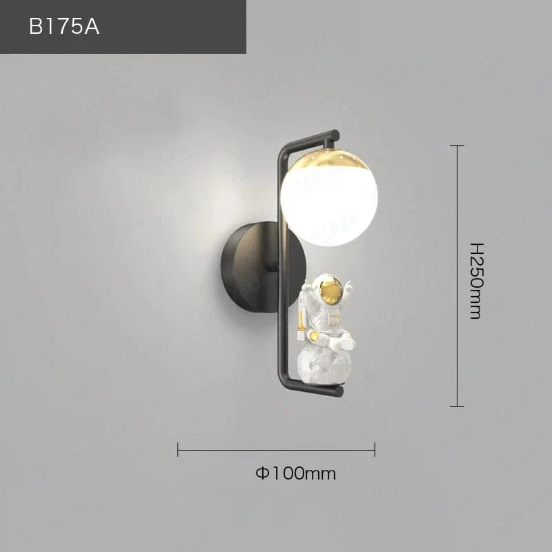 Applique Murale Créative pour Chambre d'Enfant - Déco Moderne. | Marco Lucetti B175A / 3 Température de couleur
