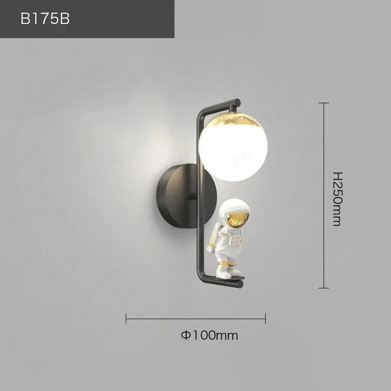 Applique Murale Créative pour Chambre d'Enfant - Déco Moderne. | Marco Lucetti B175B / 3 Température de couleur