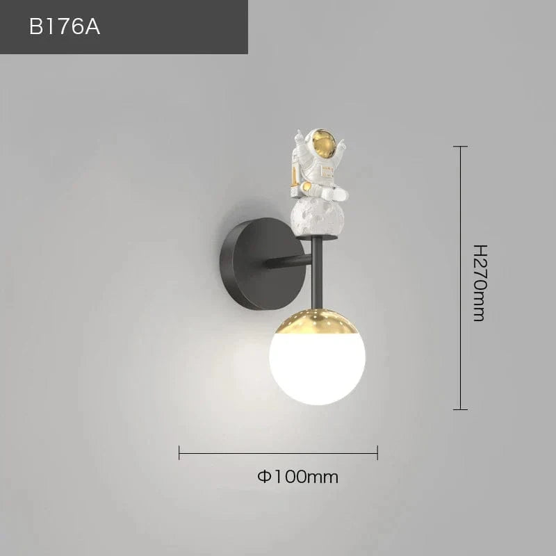 Applique Murale Créative pour Chambre d'Enfant - Déco Moderne. | Marco Lucetti B176A / 3 Température de couleur
