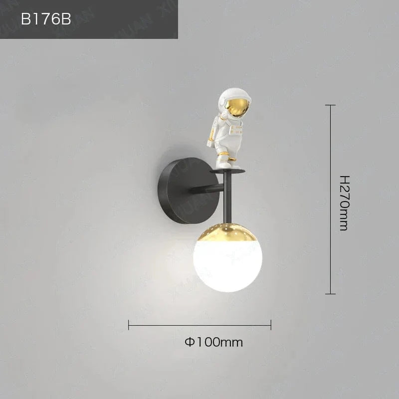 Applique Murale Créative pour Chambre d'Enfant - Déco Moderne. | Marco Lucetti B176B / 3 Température de couleur