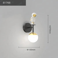 Applique Murale Créative pour Chambre d'Enfant - Déco Moderne. | Marco Lucetti B176B / 3 Température de couleur