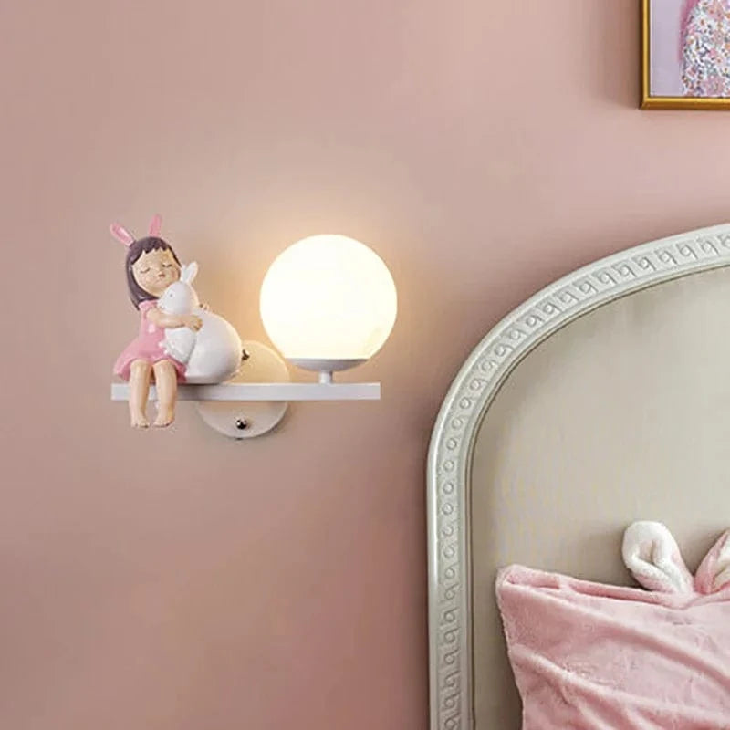 Applique murale créative pour enfants filles - Thème dessin animé. | Marco Lucetti