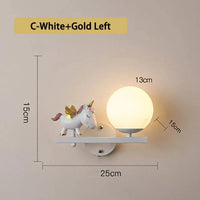 Applique murale créative pour enfants filles - Thème dessin animé. | Marco Lucetti C Or à gauche